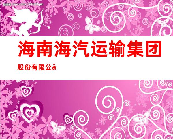 海南海汽运输集团股份有限公司琼海分公司